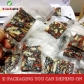 100 pcs 0.20mm PA + PE Net Food Vacuum Packaging Ribbed Foodsaver Vacuum Bags in China